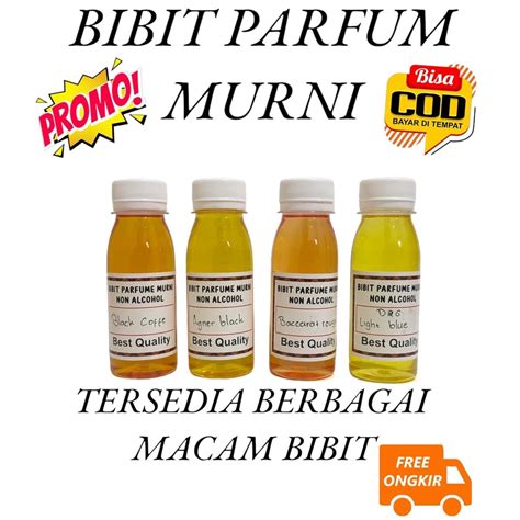 perbandingan bibit parfum dan alkohol.